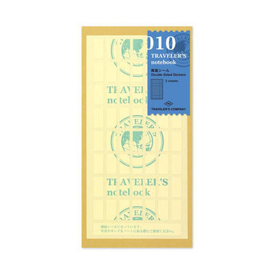 TRAVELER'S - 010 Double Sided Stickers
