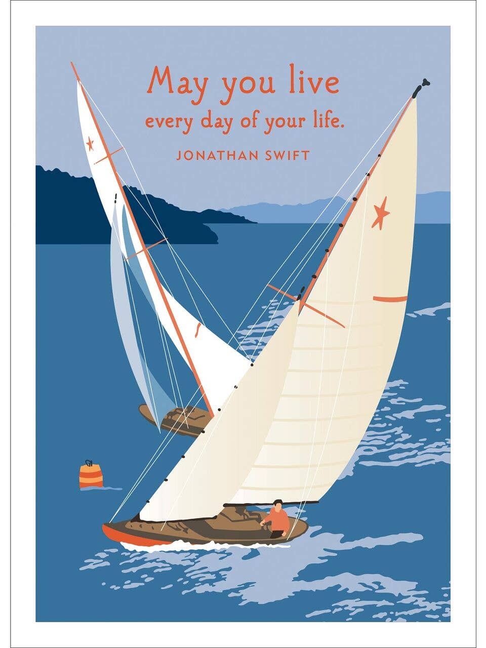 Sailboat Birthday Card – Merrymaker Fine Paper