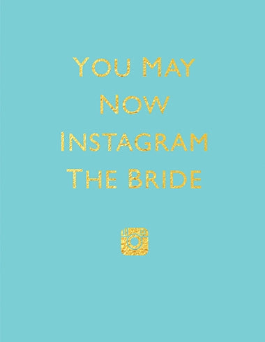 Instagram Wedding Card