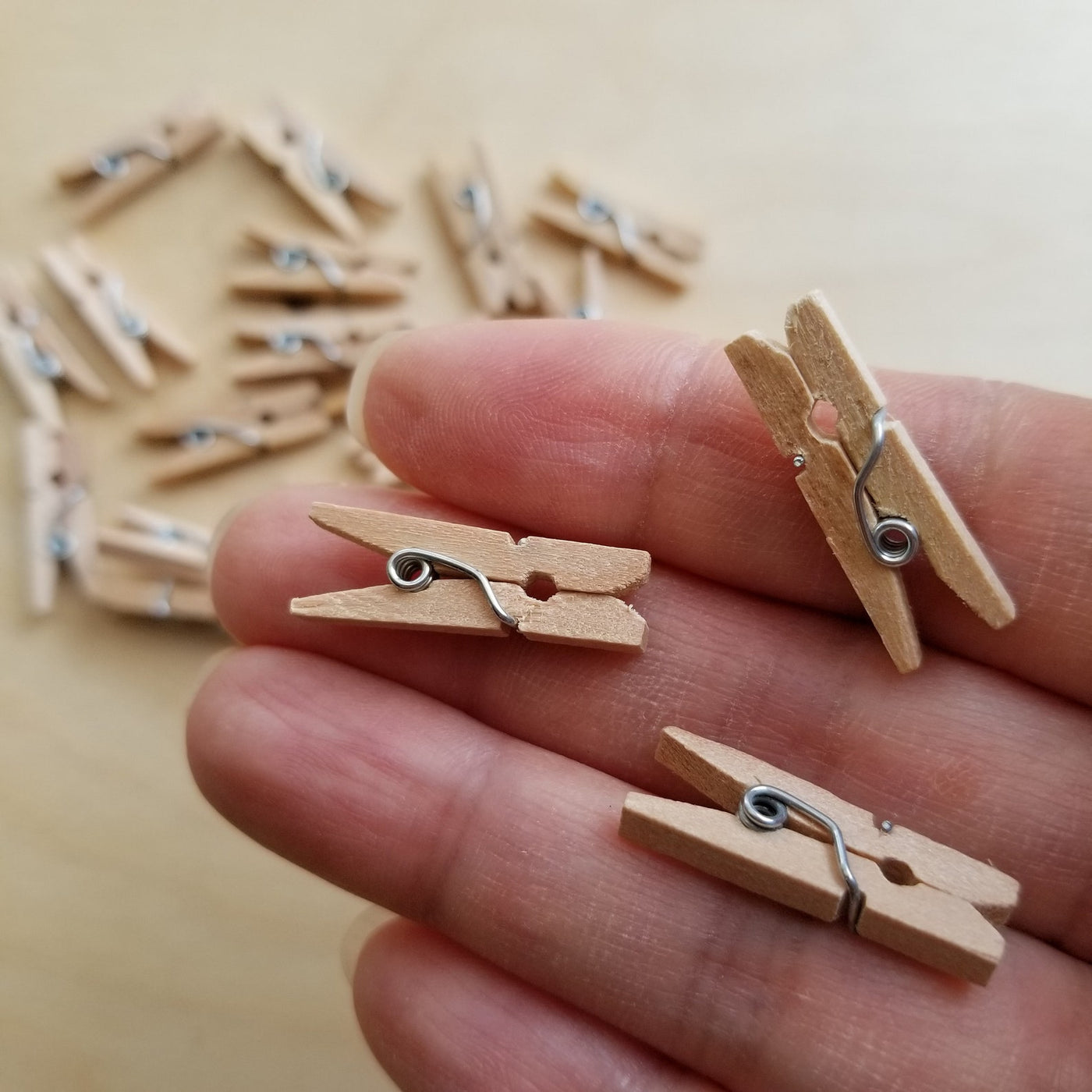 Wooden Clothespin