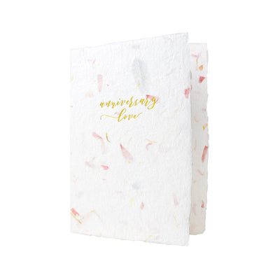 Anniversary Love in Flowers Card