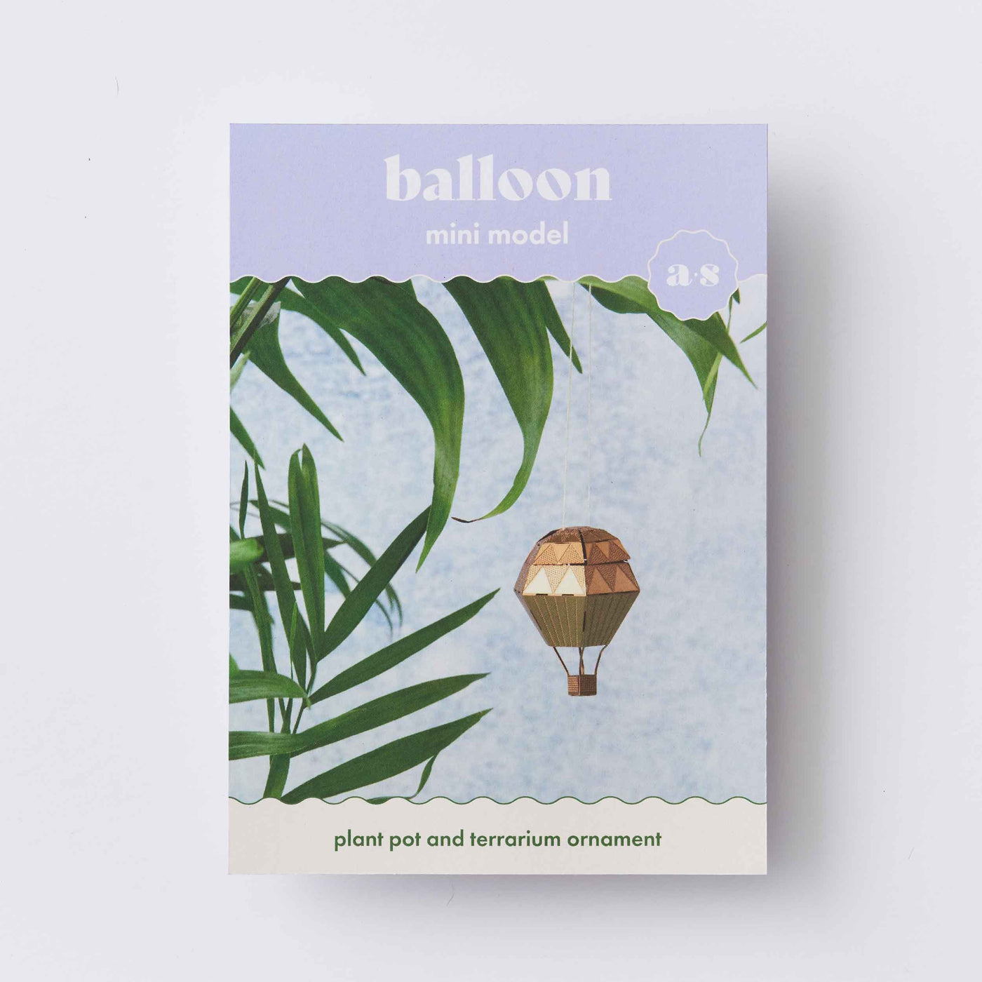 Mini model hot balloon kit