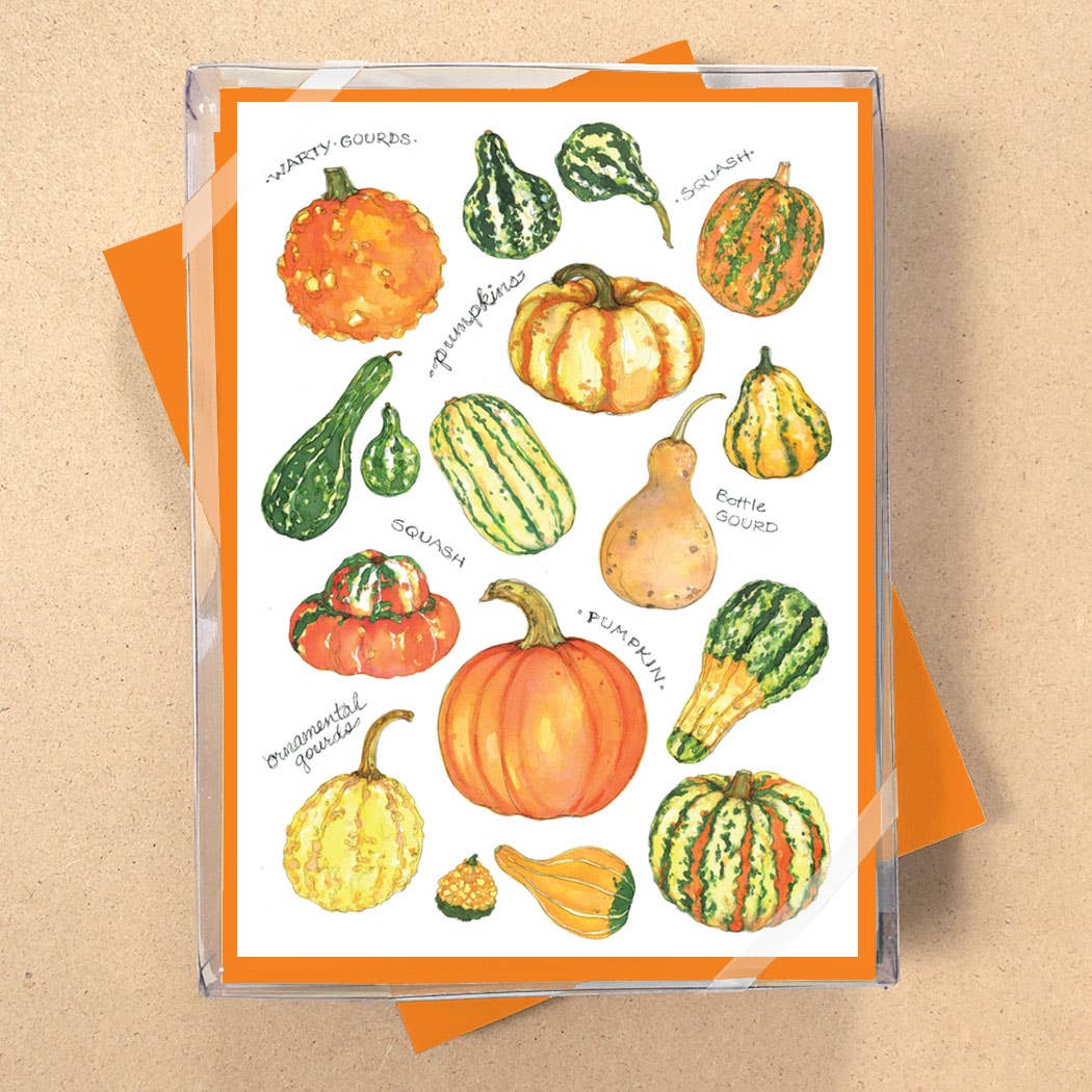 Hordes of Gourds Boxed Thanksgiving Cards