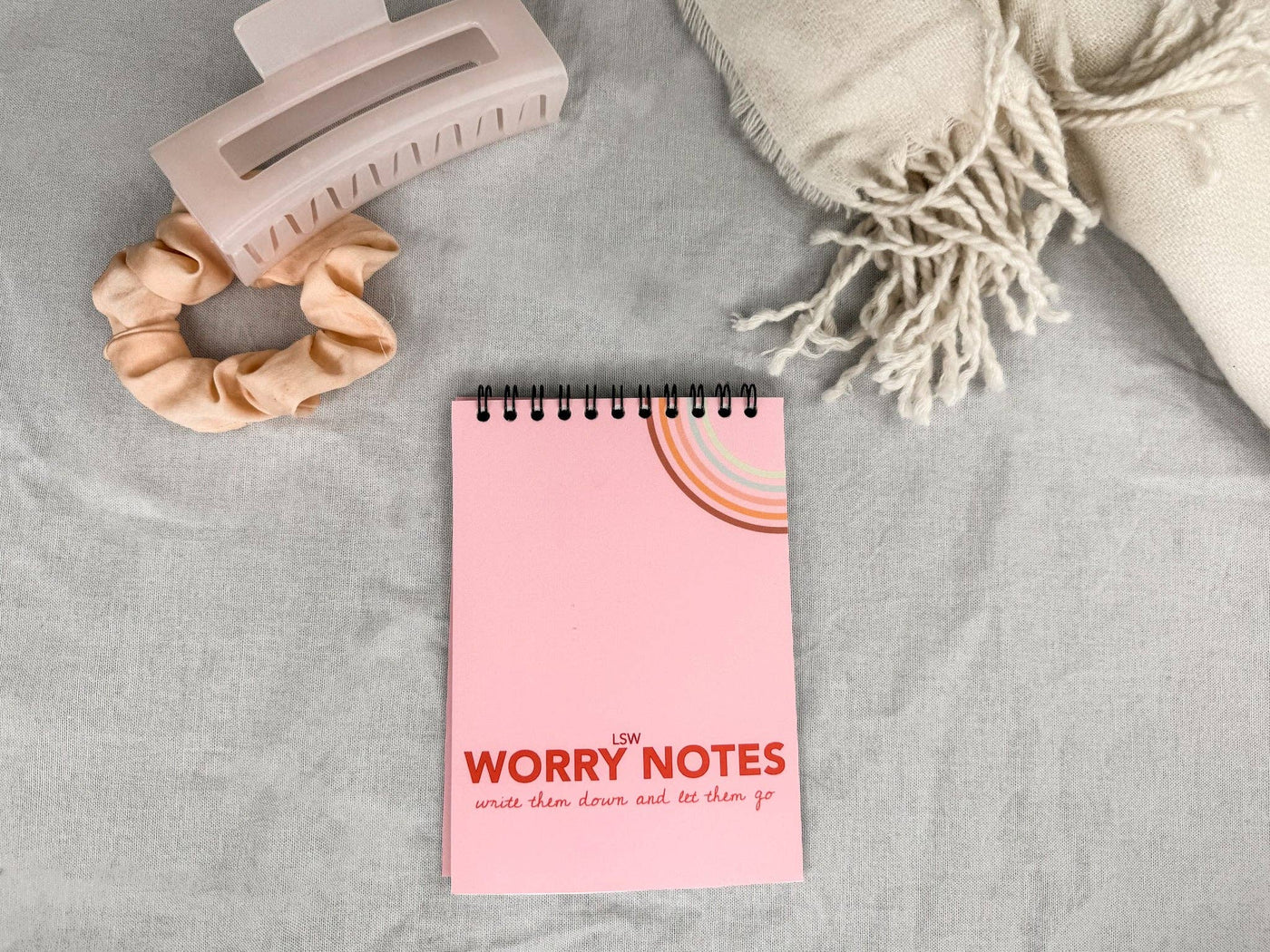 Worry Notes: Notebook for kids