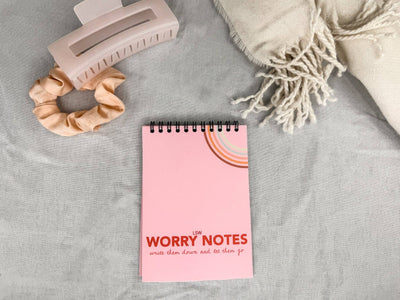 Worry Notes: Notebook for kids