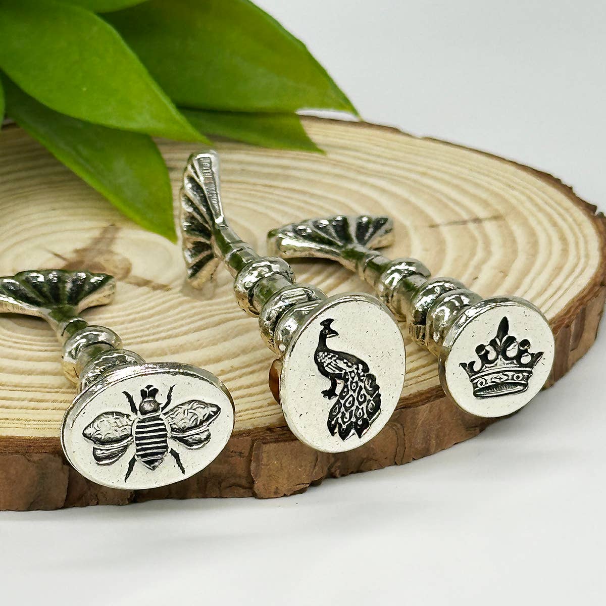 Heirloom Wax Seal Stamp Kits Silver Antiqued