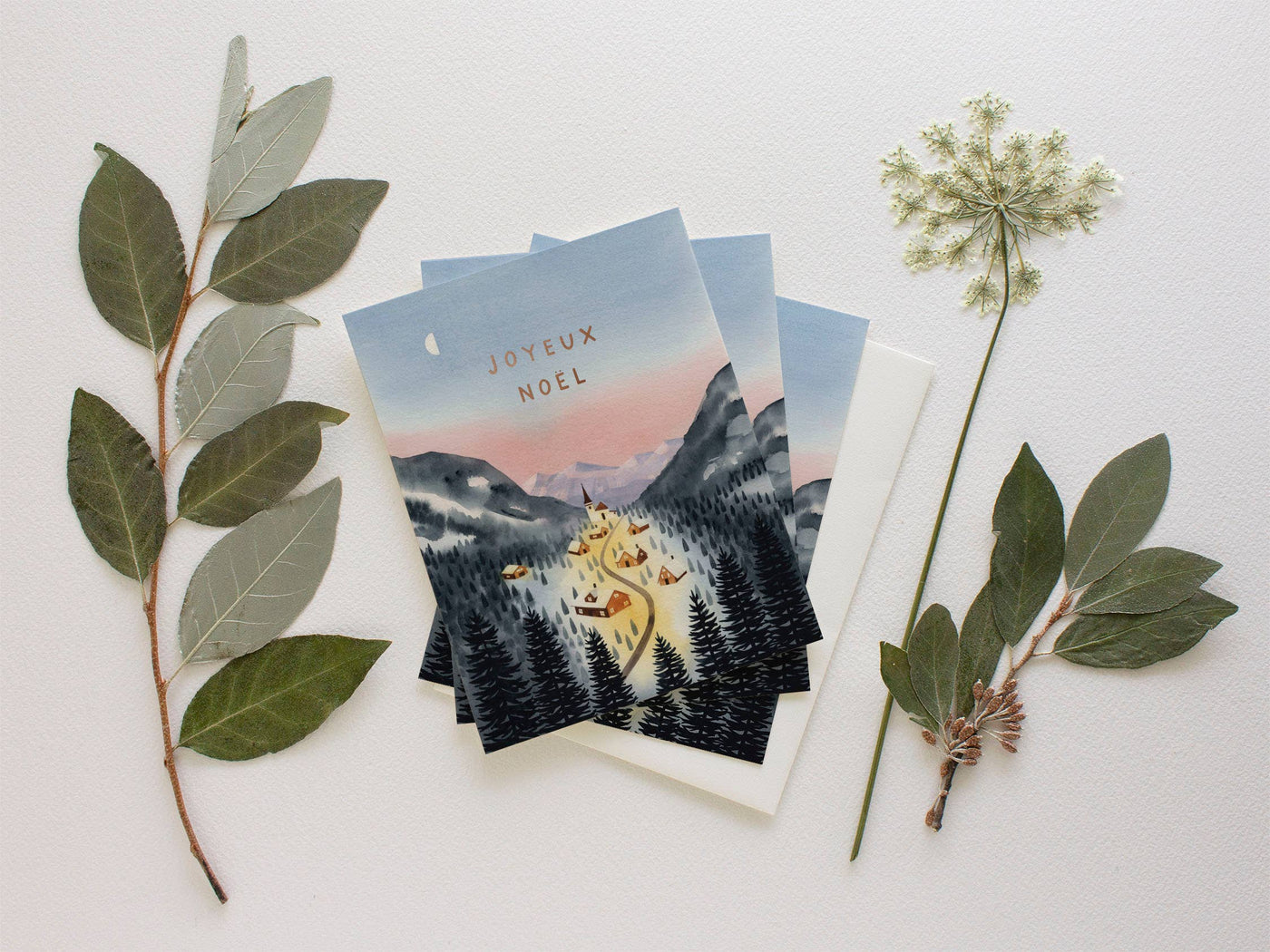 Joyeux Noel Holiday Card