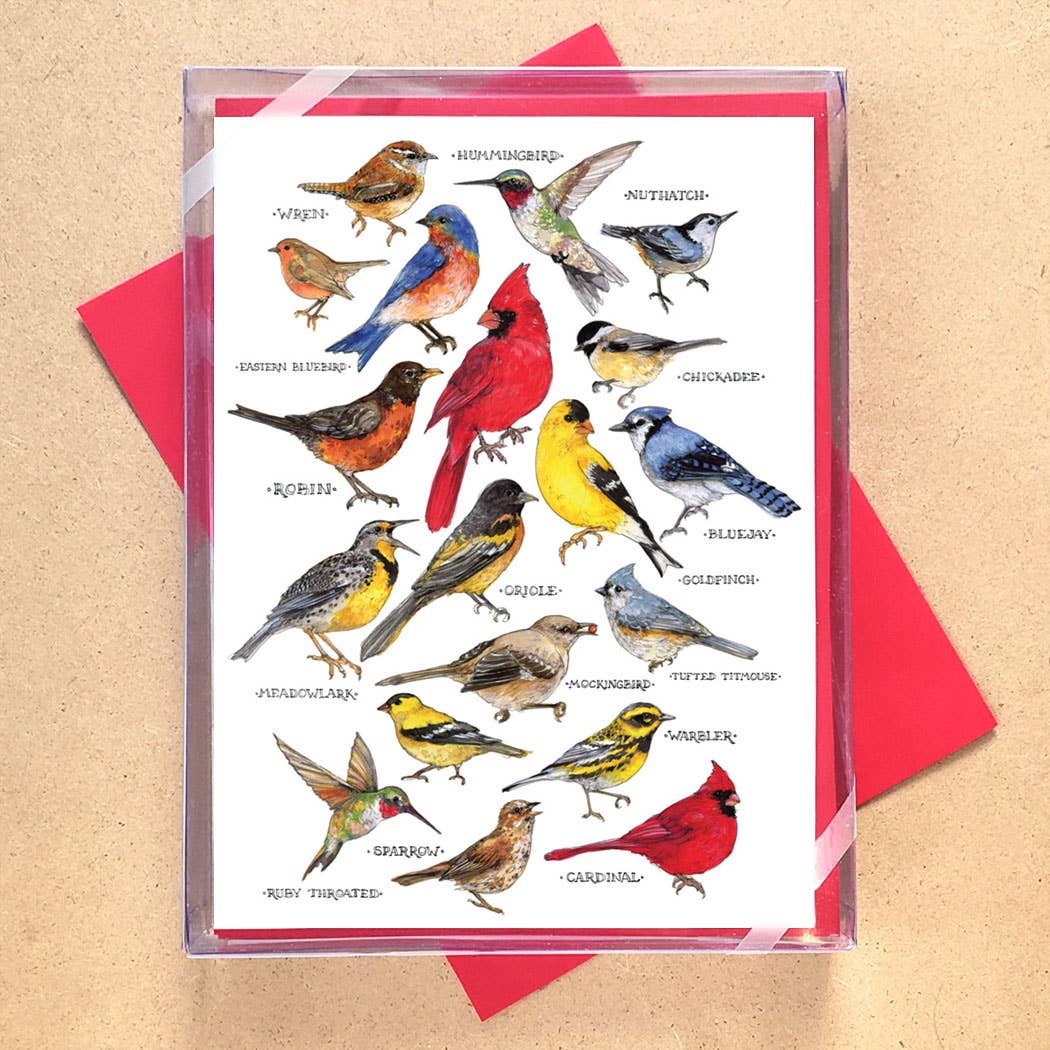 Songbirds Boxed Holiday Cards