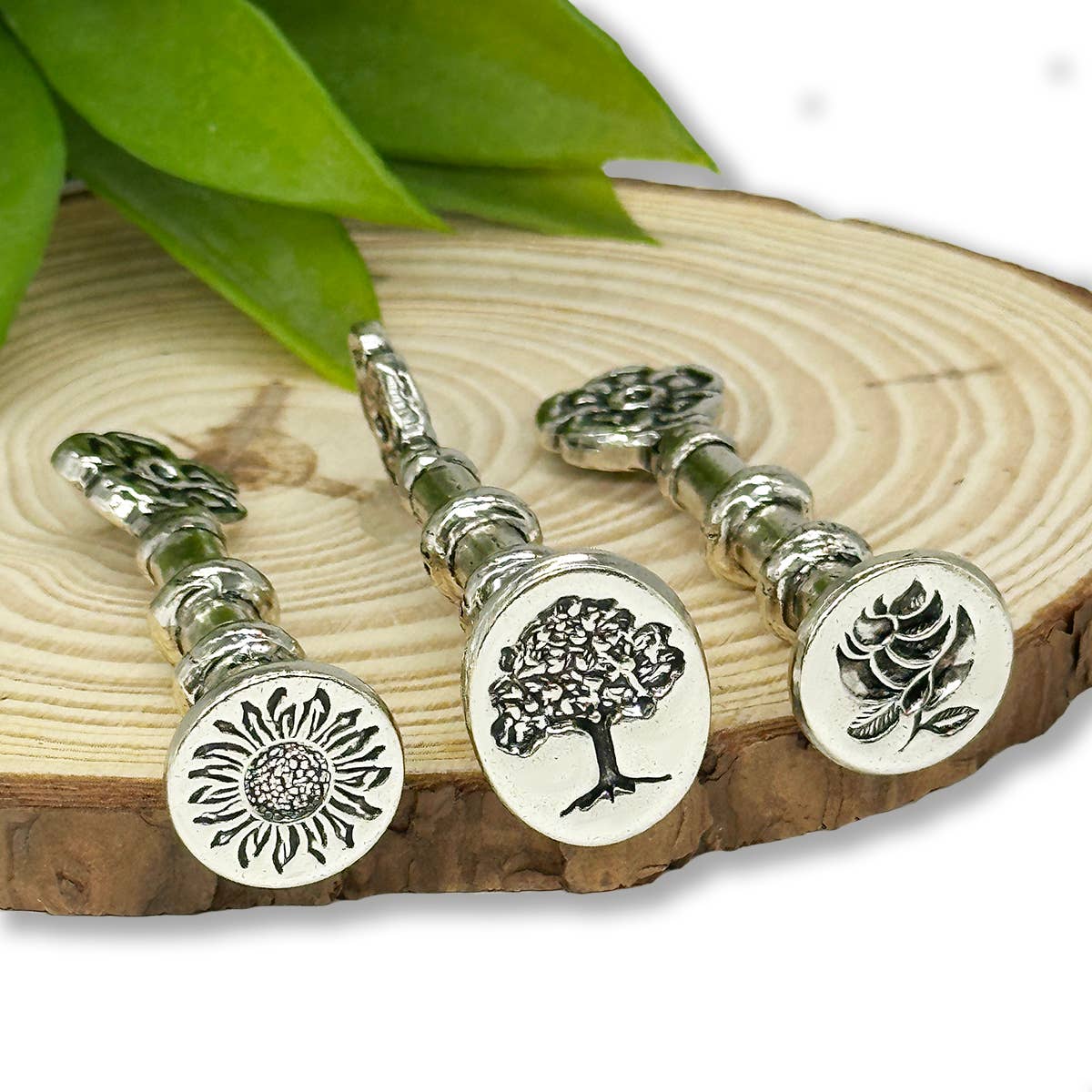 Heirloom Wax Seal Stamp Kits Silver Antiqued