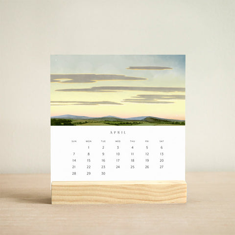 2024 Desk Calendar - Infinite Sky