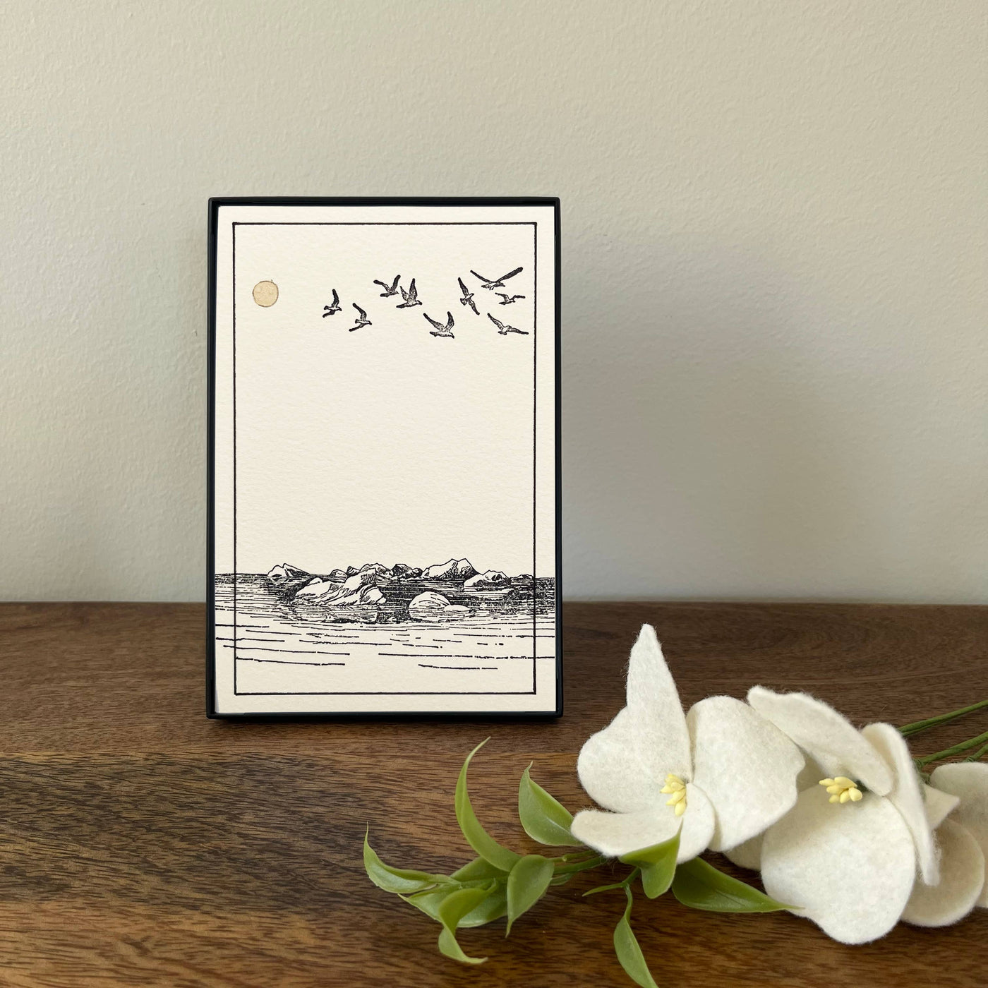 4 x 6" River Rocks Artwork