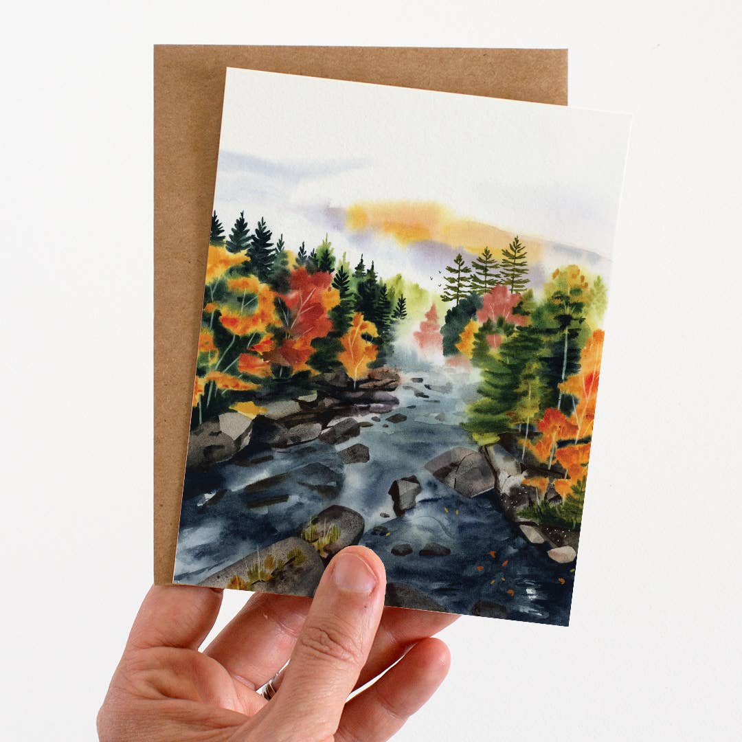 River's Edge Greeting Card
