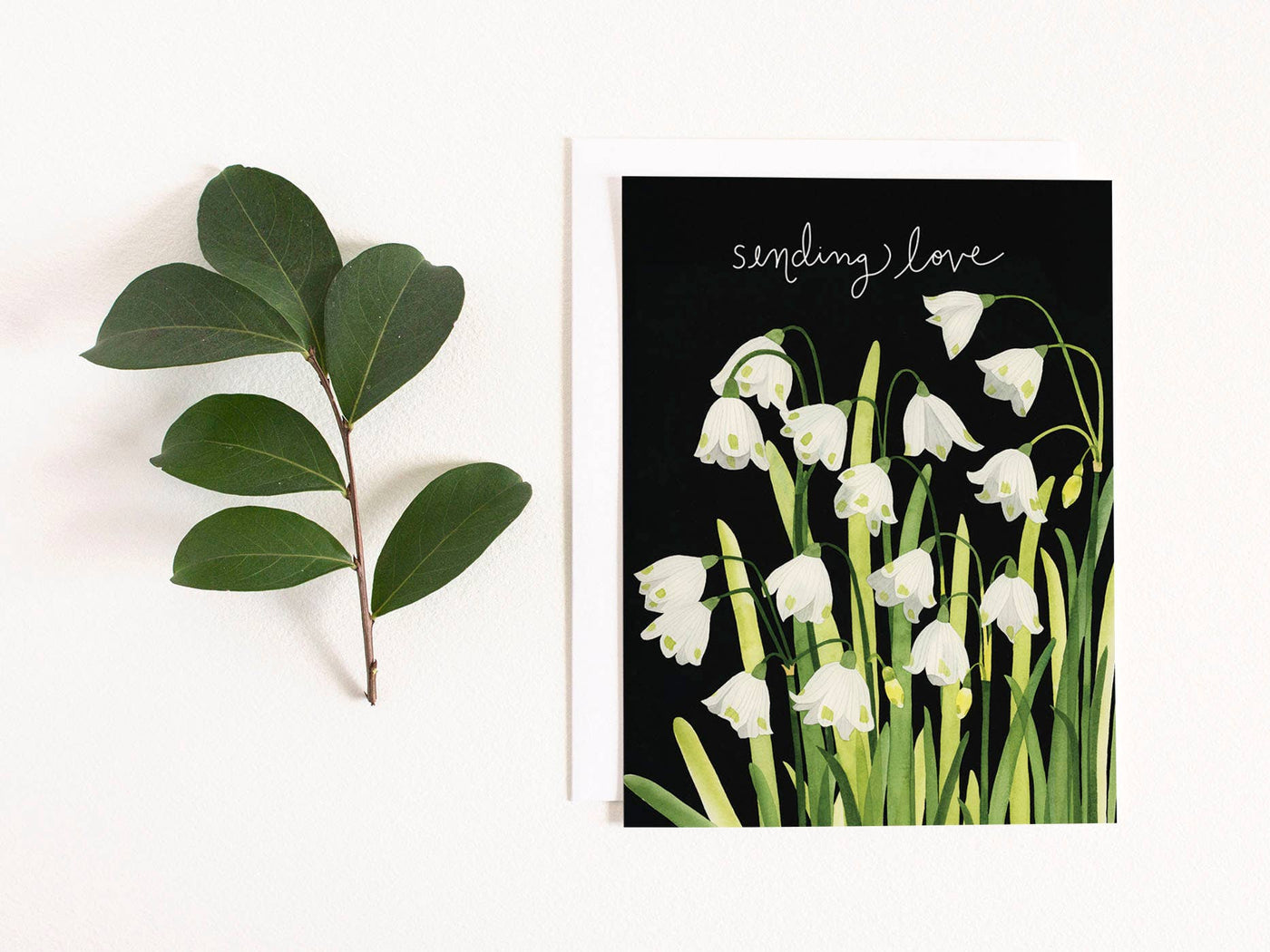 Sending Love Greeting Card