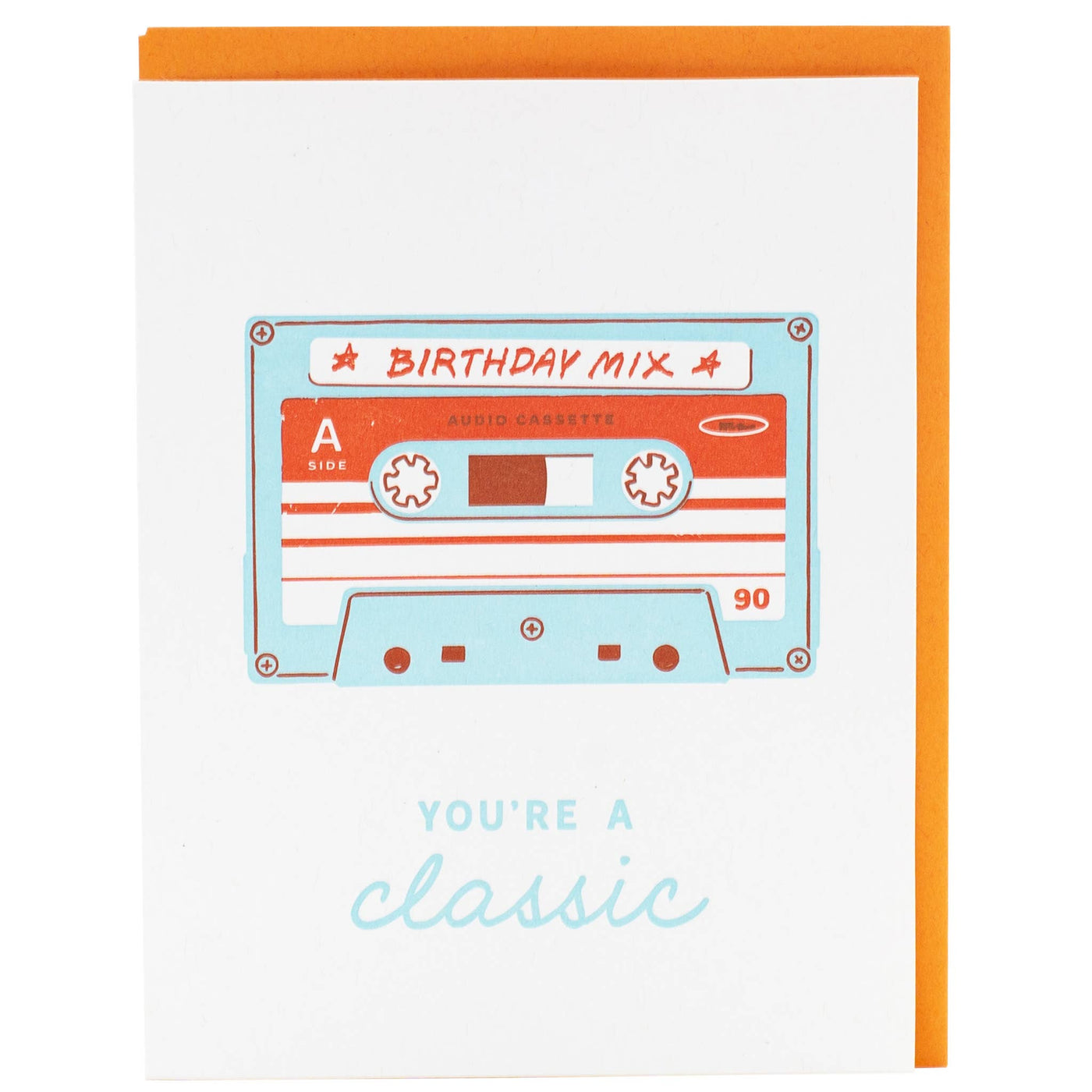 Cassette Tape Birthday Card