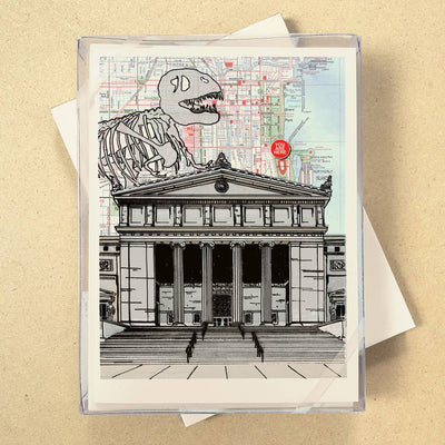 You Are Here Map Boxed Cards - see all 7 Cities!