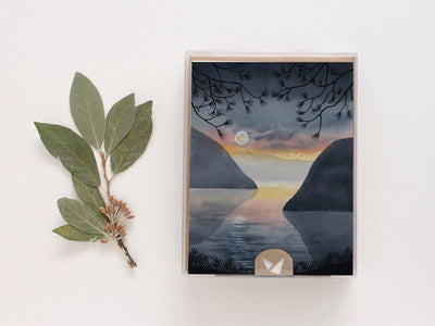 Moonrise Point Greeting Card - Box Set of Eight
