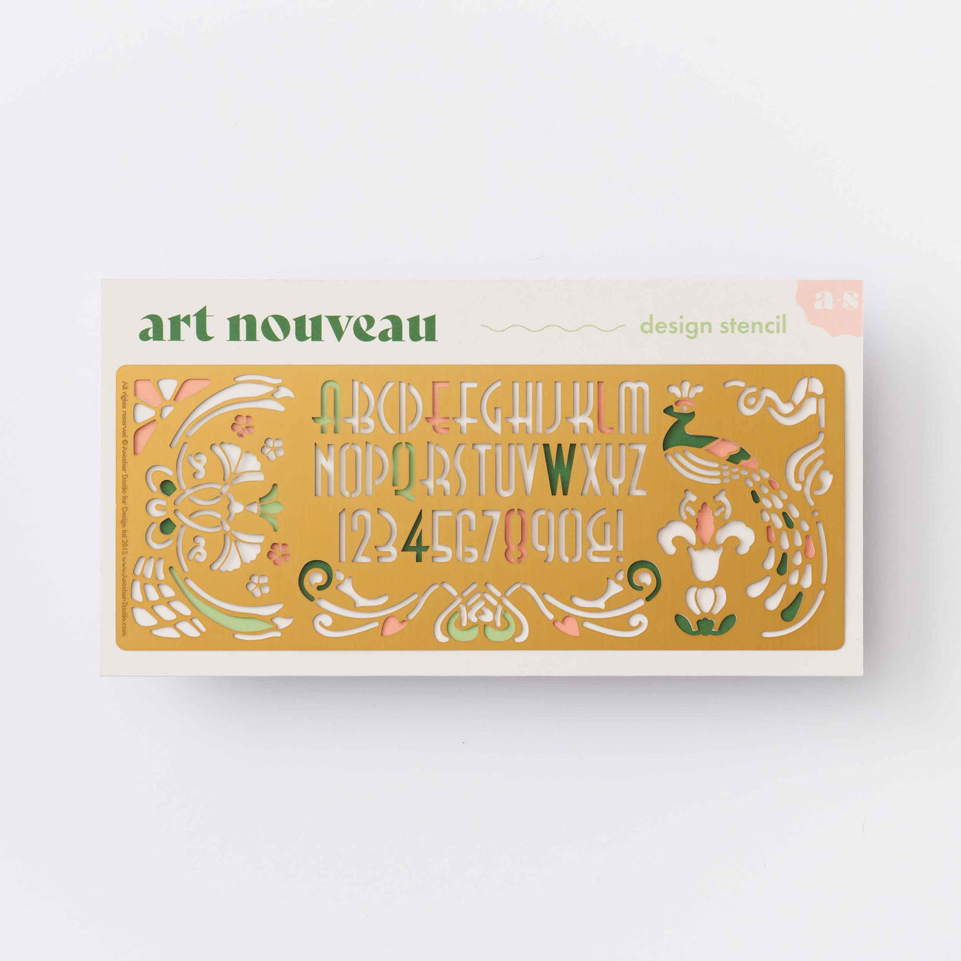 Art Nouveau Stencil