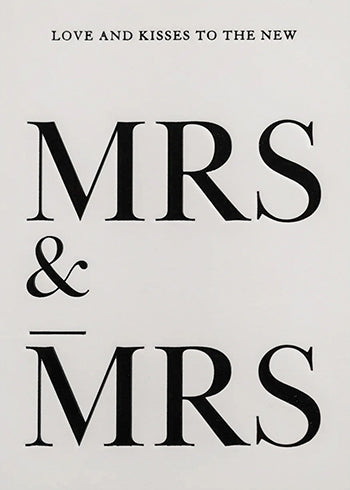 Mrs & Mrs