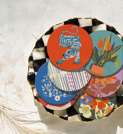 Tulips Seedlings Coaster