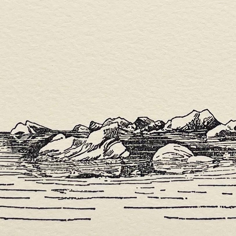 4 x 6" River Rocks Artwork