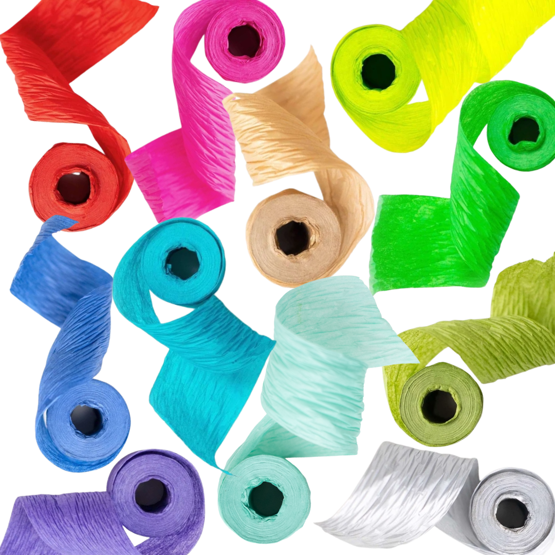 Crepe Paper: Silver