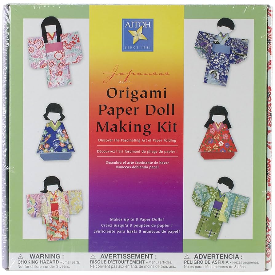 Origami Paper Doll Making Kit