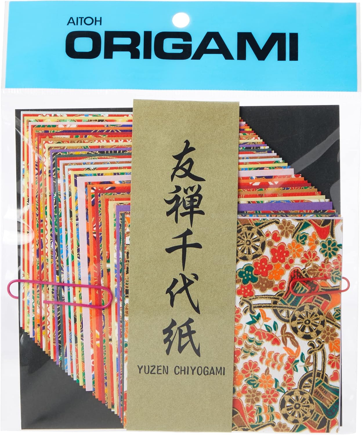 Aitoh Origami Yuzen Chiyogami Pack