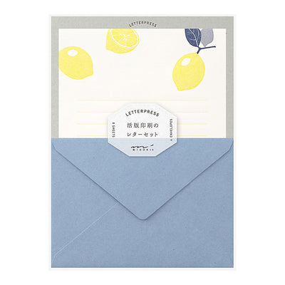 Letterpress Letter Set
