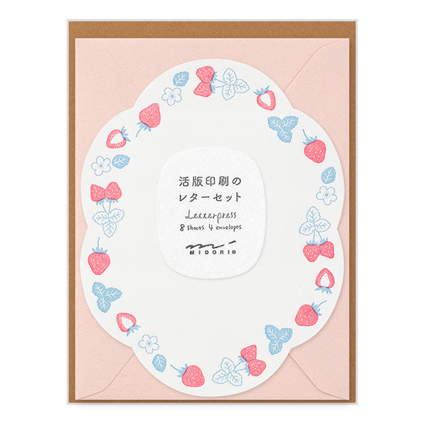 Letterpress Letter Set