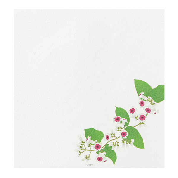 Summer Flower Letter Paper