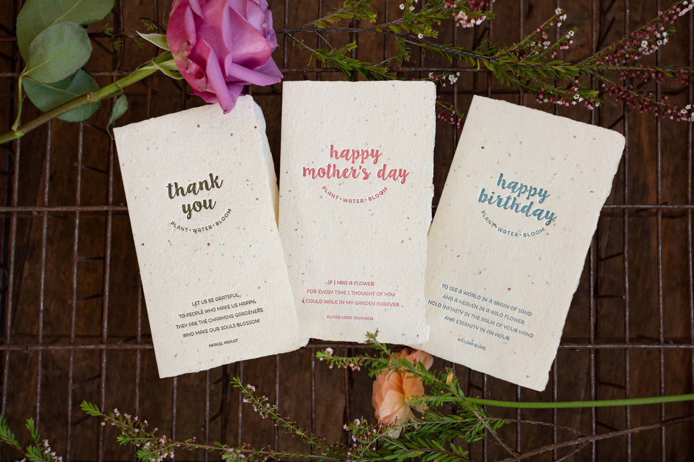 Thank You Wildflower Card