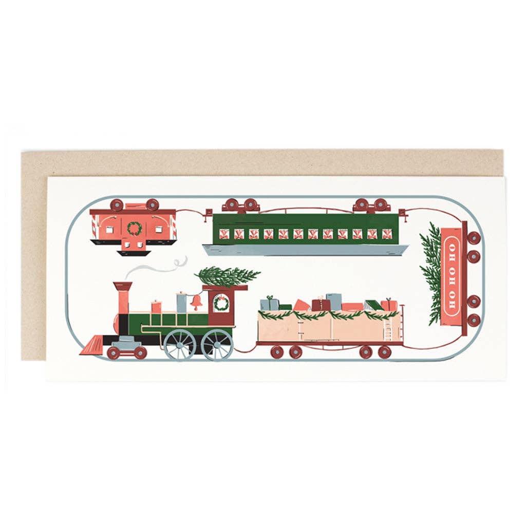Holiday Train Holiday Card