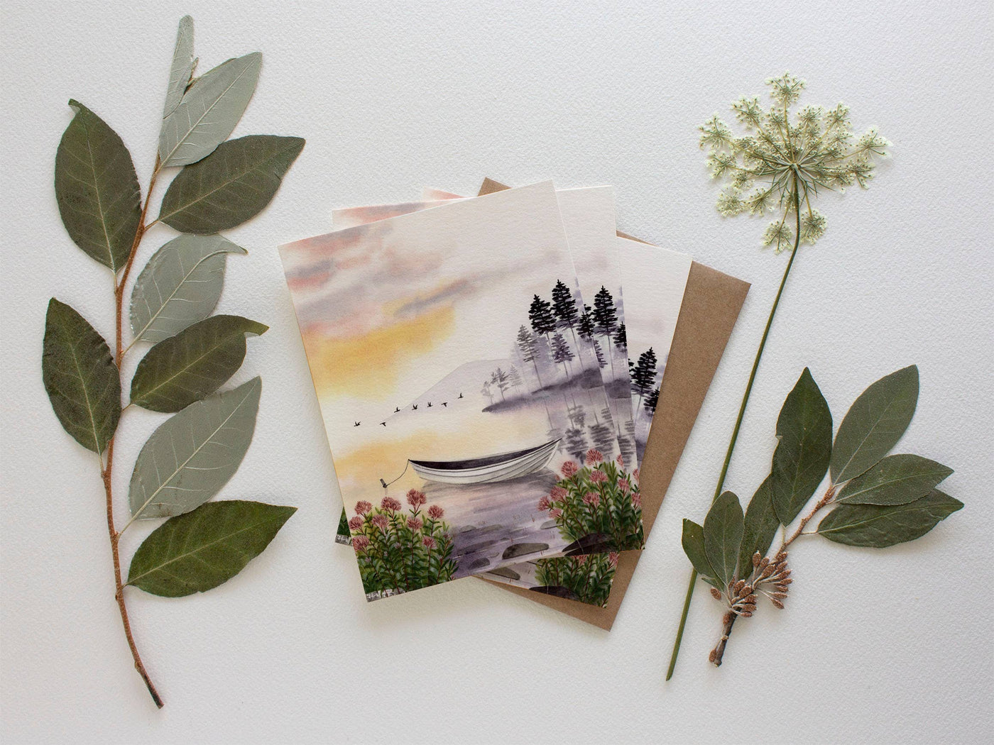 Beside Still Waters Greeting Card