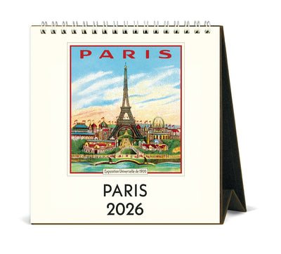 Cavallini 2026 Desk Calendar