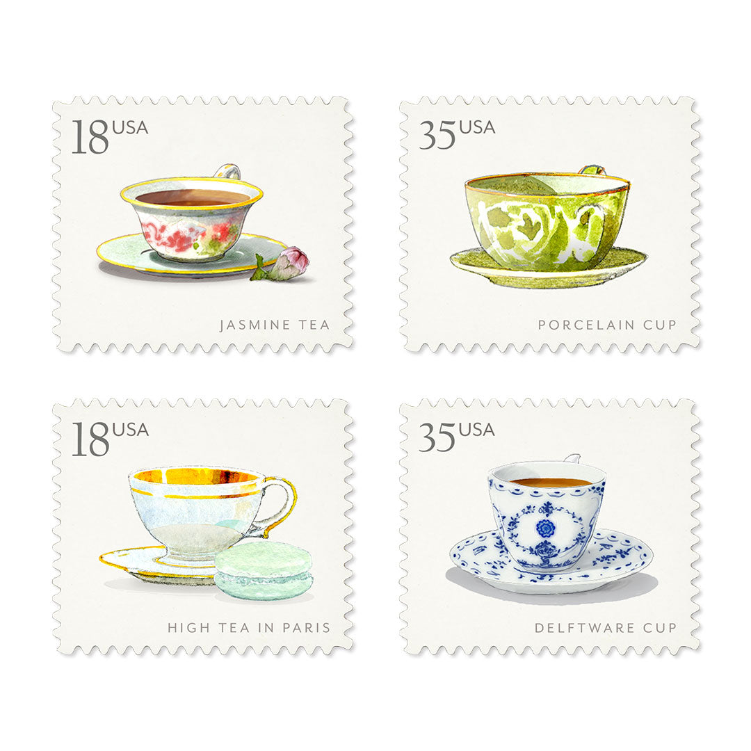 High Tea - Decorative Labels – Merrymaker Fine Paper