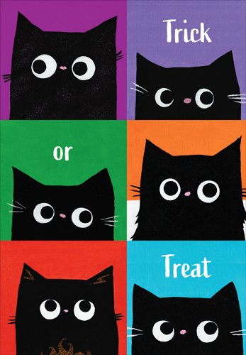 Trick or Treat Black Cats