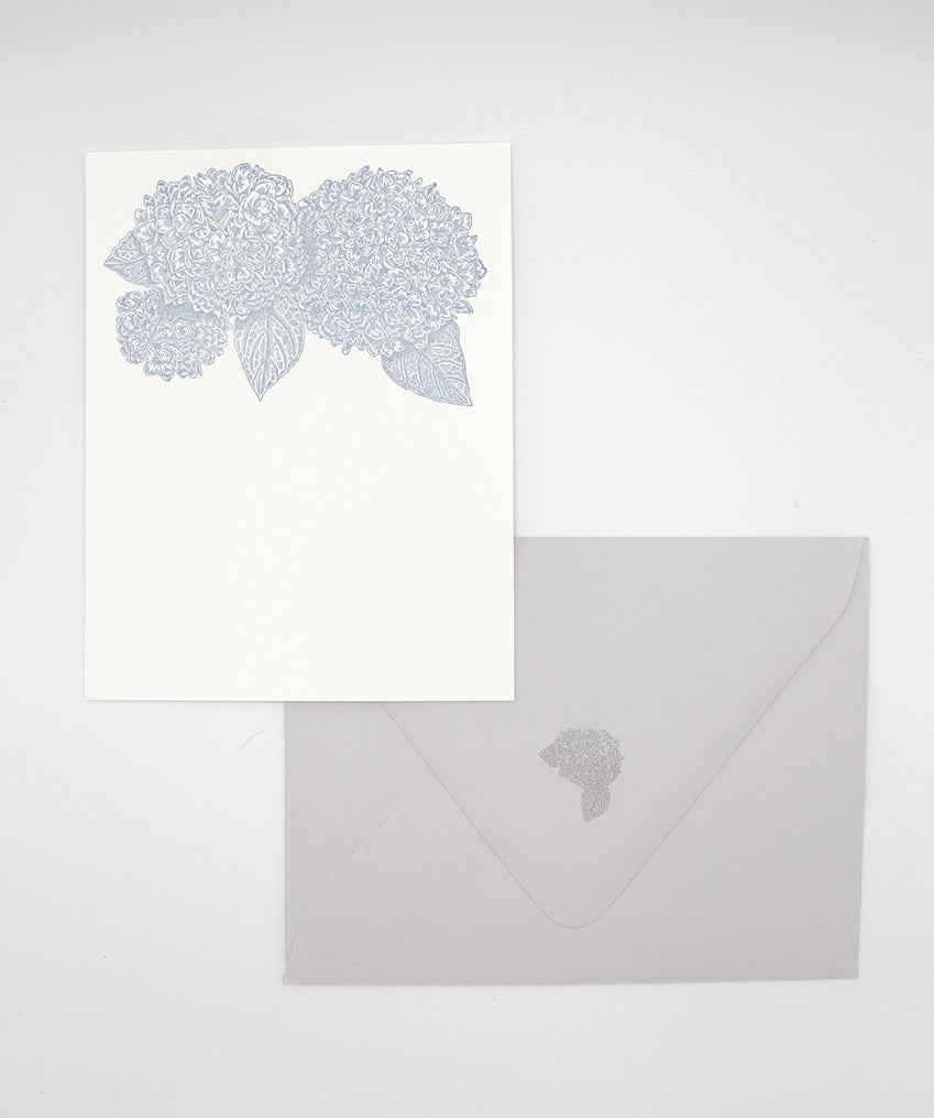 Hydrangea Flat Card Pack