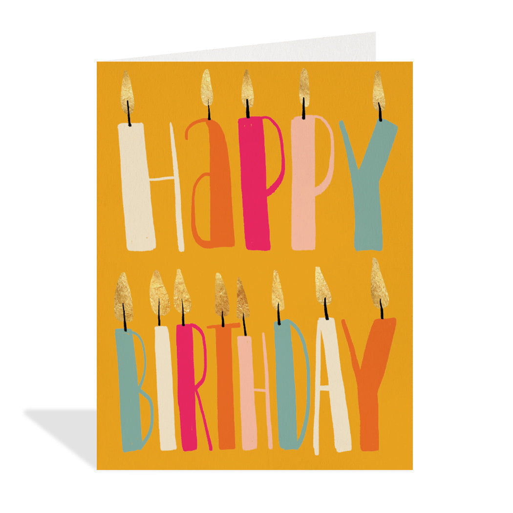 Happy Birthday Candles