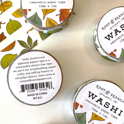 Leaves Washi Tape