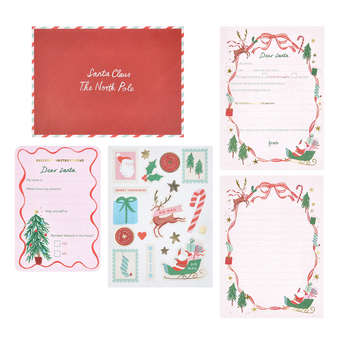 Letter To Santa Kit
