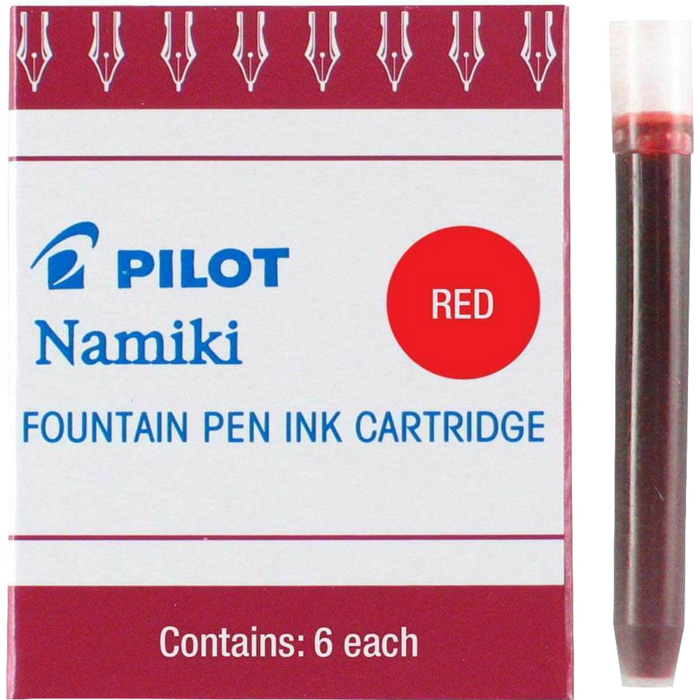 Pilot Fountain Pen Cartridge 6-pack