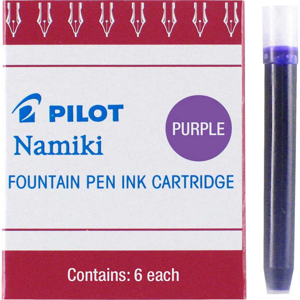 Pilot Fountain Pen Cartridge 6-pack