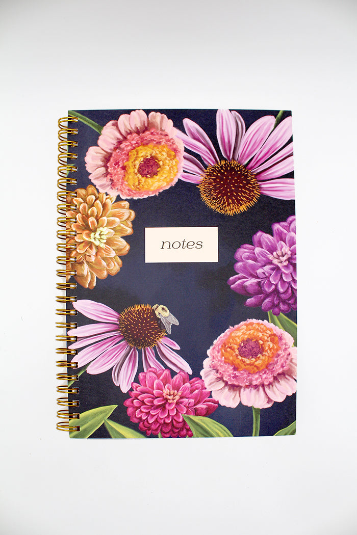 Floral Spiral Journal