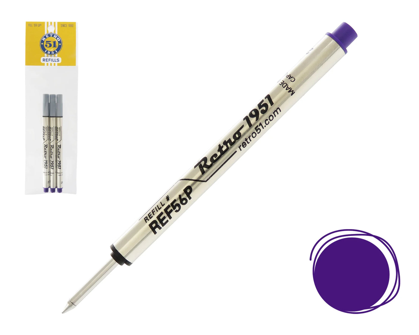 Retro 51 Rollerball 3-Pack