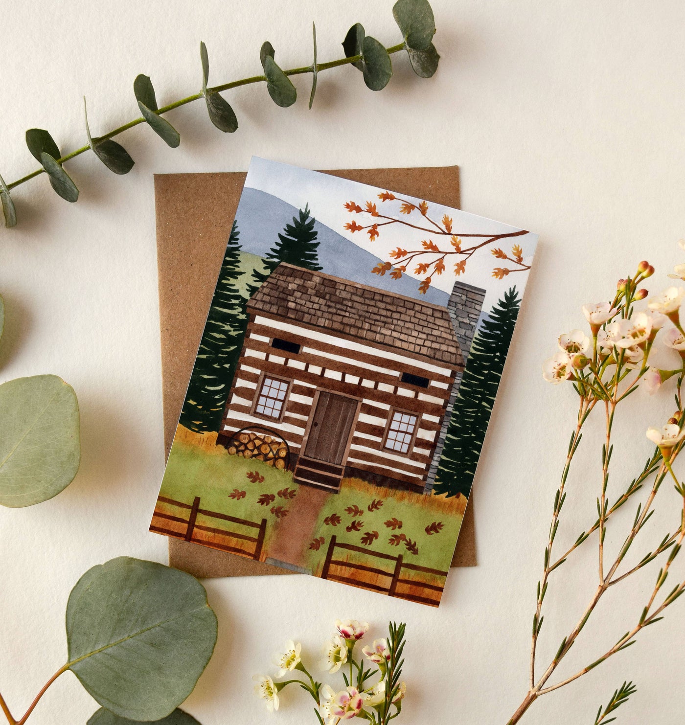Cozy Days Greeting Card