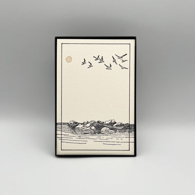4 x 6" River Rocks Artwork