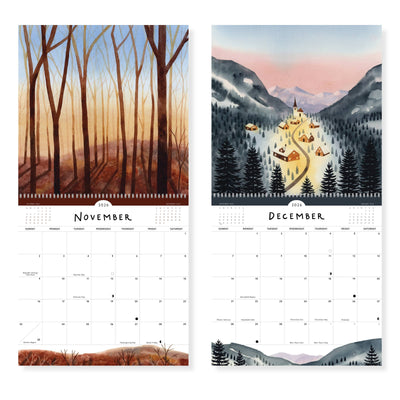 2026 Morning + Evening Large Wall Calendar