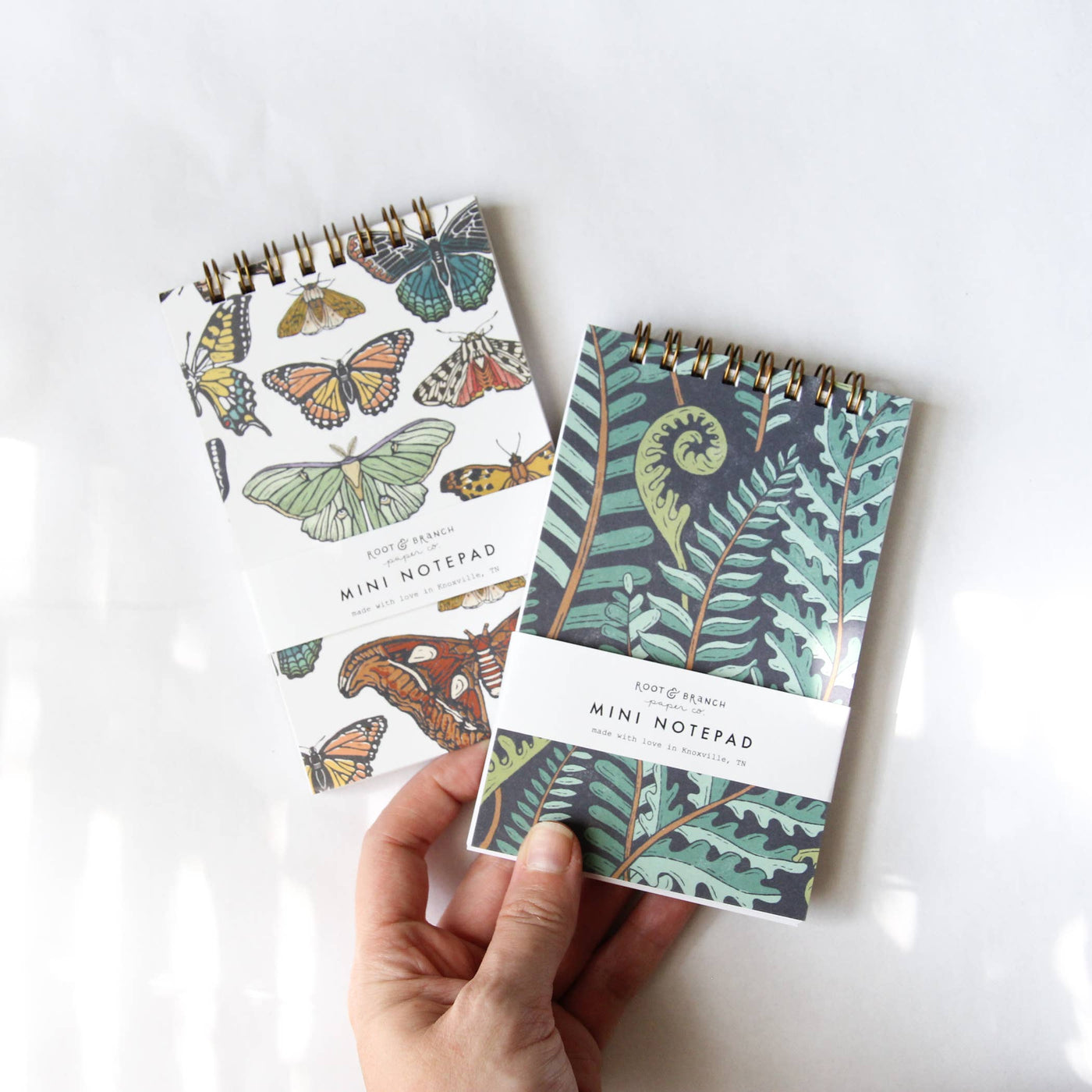 Butterfly + Moth Collection Mini Spiral Notepad