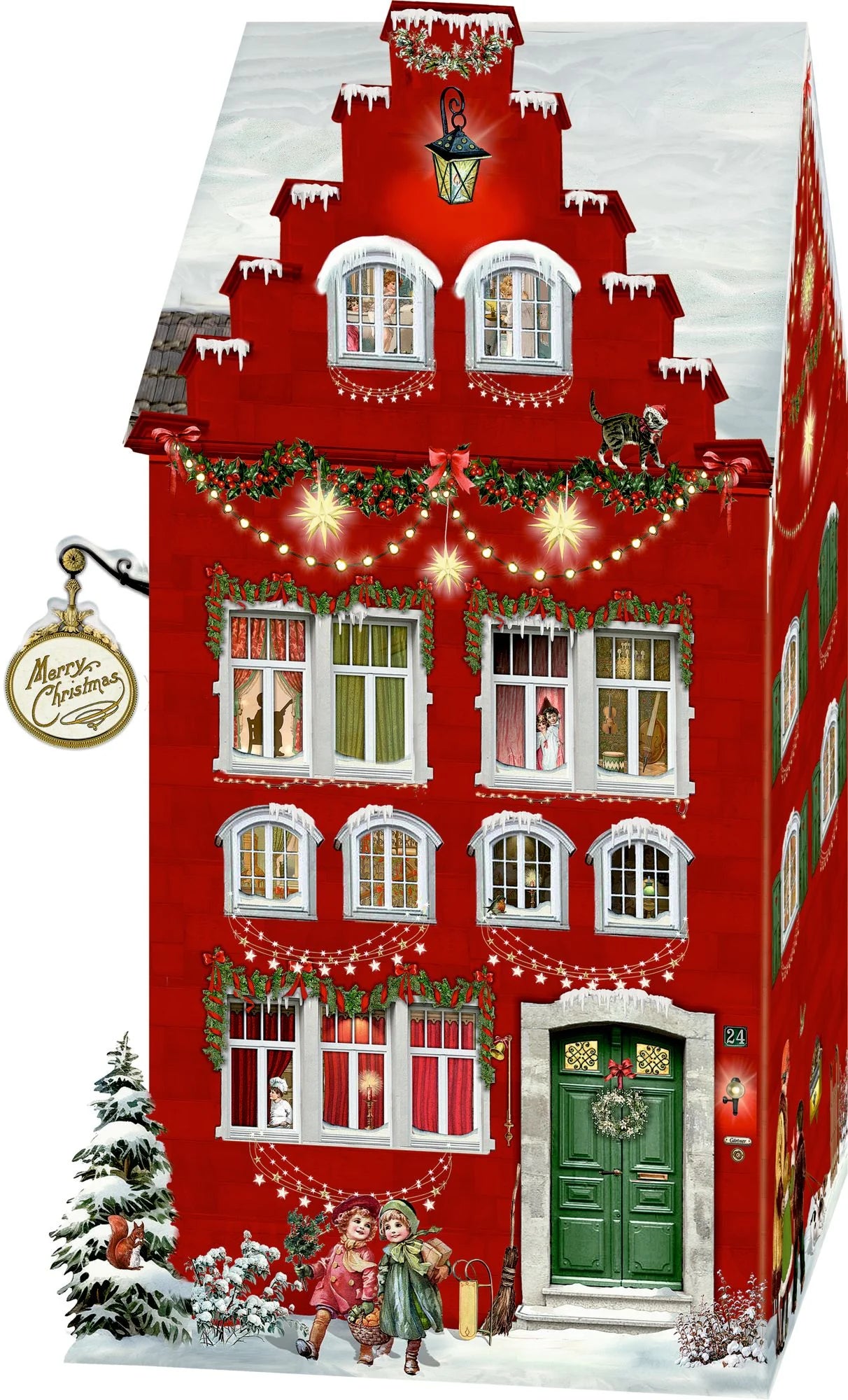 3D LED Christmas House Advent Calendar