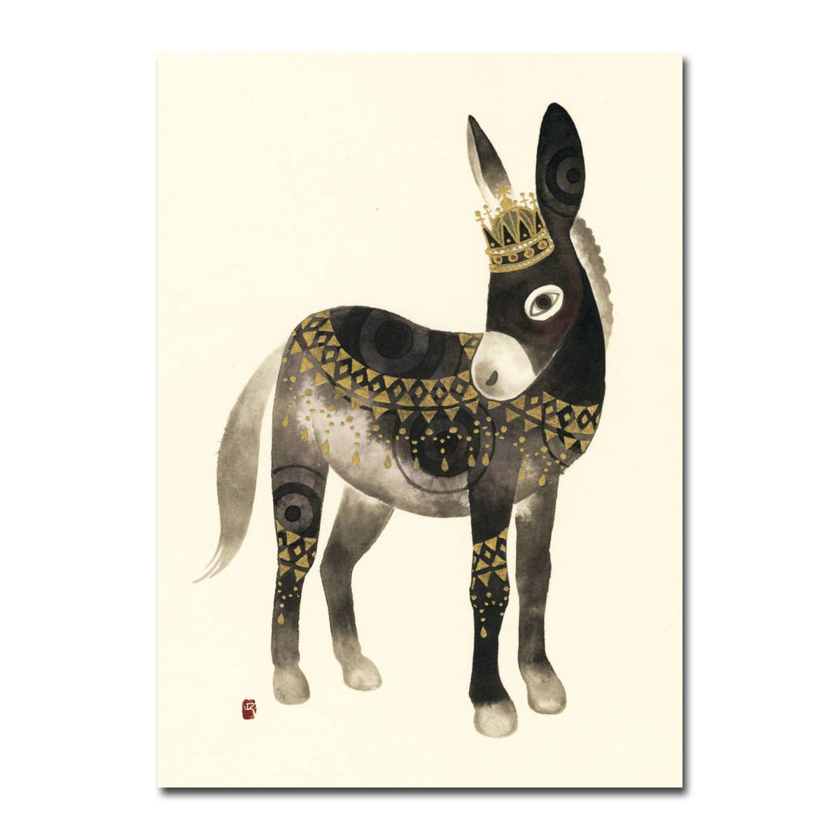 Purity Donkey Blank Card